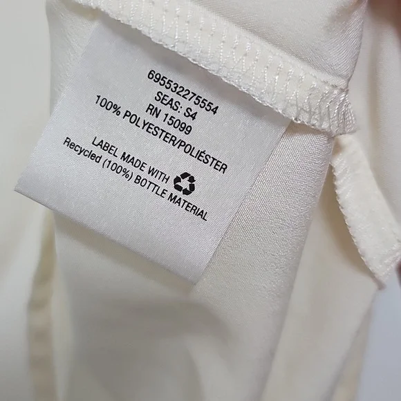 Metaphor Cream Women's Blouse - Picture 8 of 8